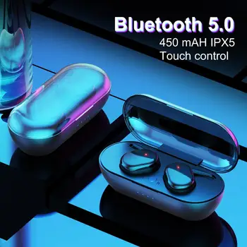 Y30 TWS Brezžična Slušalka Bluetooth 5.0 Slušalke šport Čepkov Slušalke Z Mikrofonom Za pametni Telefon Xiaomi Samsung LG Huawei