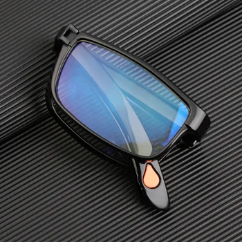 Unisex Prenosna Zložljiva Obravnavi Očala Anti-Modra UV Žarki Presbyopia Očala Vision Care +1.00~+4.00