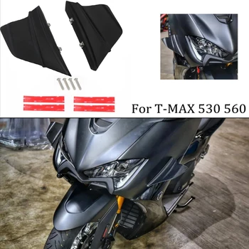 Za Yamaha TMAX530 Oklep Motocikel deli Aerodinamične Krilo Komplet za Fiksna Winglets Oklep Krilo TMAX 530 TMAX 560 TMX560 2012-2021