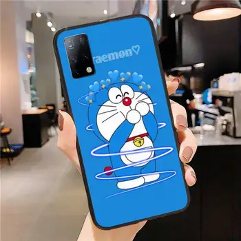 Doraemon Anime Primeru Telefon za Samsung Galaxy S10 S20 S21 5G Ultra Plus, Lite Kritje S9 S8 S7 Fundas Coque Etui