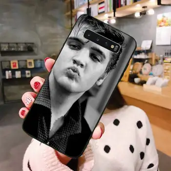 Elvis Presley Kralj rock pevec Primeru Telefon Za Samsung Galaxy S8 S9 S10 Plus, Lite S10E Opomba 3 4 5 6 7 8 9 10 Pro pokrov