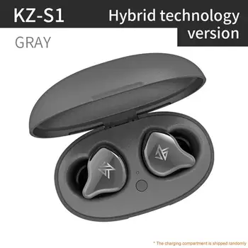 KZ S1 Bluetooth 5.0 V Uho Brezžične Hi-fi Stereo Slušalke Športne Čepkov