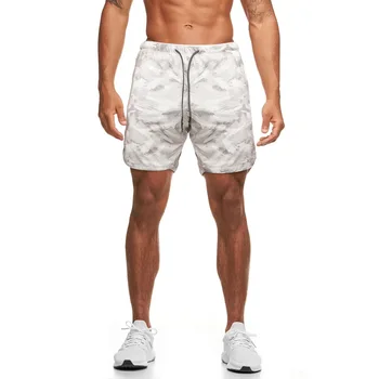 2021 men ' s fitness novo prikrivanje športne hlače hitro sušenje, dihanje, ki teče čepenje, usposabljanje hlače