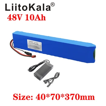 LiitoKala 48V E-kolo baterija 48v 10ah 18650 li-ionske baterije kolo conversion kit 1000w XT60 vtič + 54.6 v 2A Polnilec