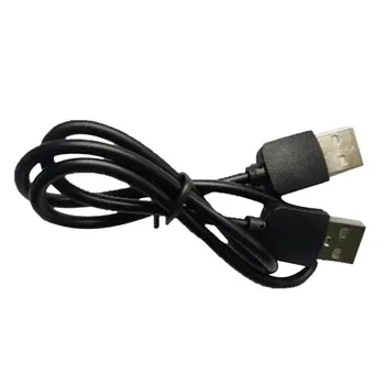 1pcs debelo Črno USB 2.0 Moški-Moški, M/M, Razširitev Priključek Kabel Kabel Žice na Debelo