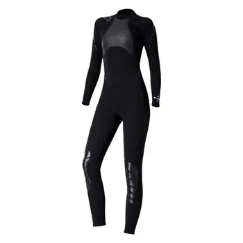 Q1FF Premium SCR Neoprena 3MM mokra Obleka Ženske Potapljanje Toplotne Surf Obleko z Dolgimi Rokavi Slim Fit Ženske Kopalke