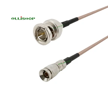 DIN 1.0/2.3 Mini BNC Moški na BNC Moški Naravnost Plug 75Ohm za HD SDI Prenos Video Signalov RF Koaksialnih Kabelskih RG179 Podaljšek Kabel