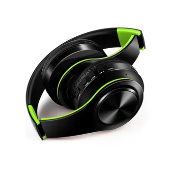 Brezplačna dostava brezžične Bluetooth slušalke stereo slušalke glasbo, slušalke podpirajo SD kartice z mic za mobilne naprave ipad