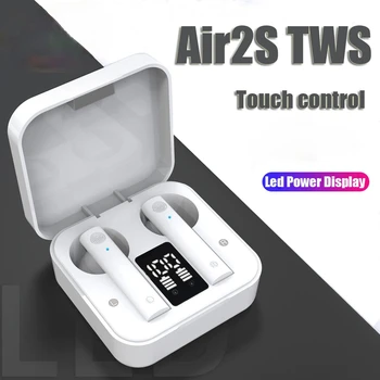 Air2S TWS Bluetooth 5.0 Slušalke šumov fone Slušalke Z Mikrofonom za Prostoročno uporabo Brezžične Čepkov Za Xiaomi IOS iPhone