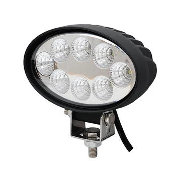 5.5 palčni LED delovna Lučka Ovalne Oblike 40w 6000K Belo Vodotesno za kmetijska Vozila Off-road ATV SUV Tovornjake, Čolne Viličarja Kopač