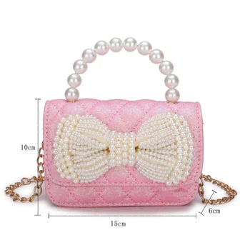 KAFVNIE luksuzni mini messenger bag otroci, dekleta, ženske torbice torbice in torbe hot pink bag z loputo za otroke princesa darilne vrečke
