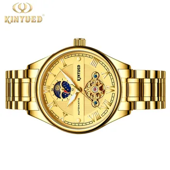 2020 nove luksuzne blagovne znamke moških watch automatic mehanski Kreativno poslovno moška ura moon phase svetlobna top pilot darilo človek ure