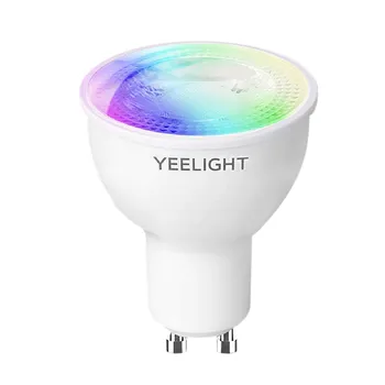 Yeelight GU10 S-mart Žarnica Inteligentni Lučka AC220-240V 4,5 W WI-FI APP/Glasovni Nadzor Zatemniti 16 Milijoni Barv, za dnevno Sobo