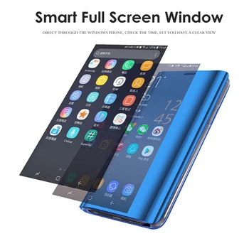 Na Čast 30i Primeru Ogledalo Flip Nazaj Kritje Za Huawei Honor 30i Hono Xonor Honer 30 I LRA-LX1 6.3 Stojalo Telefon Magnetni primeru