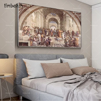 1 Kos Jezus In Učenci Velik Wall Art Slik, ki jih dnevno Sobo Sodoben Dom Dekor, Plakati, HD Tiskanja Platno Slikarstvo