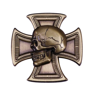 Nemški VOJNI Redkih Totenkopf Iron Cross Lobanje Značke