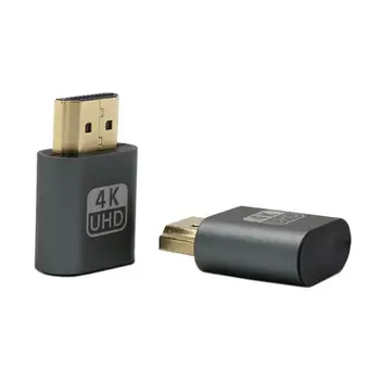 Navidezni Zaslon 4K HDMI-Campitable DDC EDID Preizkusni Čep EDID Zaslon Emulator Adapter za Podporo 1920x1080P Za tablični računalniki Prenosni Video
