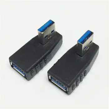 90Degree USB 3.0 A moški-ženski Adapter za Priključek Extender Razširitev Kota G3E4