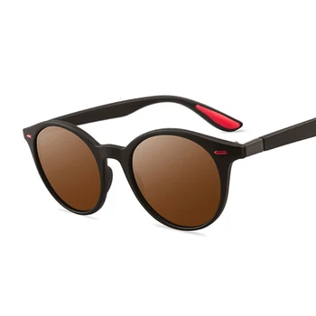 Polarizirana Moških Modnih 2019 Ovalne Mala sončna Očala Jasno Klasična Očala za Sonce Trendi Ženskih Pregleden Odtenkih Za Ženske UV400