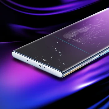 Lamorniea za S20 Plus zaslon patron z nano tekoče UV lepilo za Samsung Galaxy S20 Ultra S20 Plus polno lepilo steklo zaščitnik