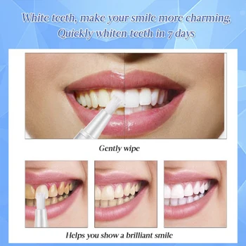 5ml White Teeth Whitening Pen Zob Gel Odstranite Čaj Aparat Dim Zobne Madeže Orodje Sveže Ustni Zraka Serum Zobni Pero
