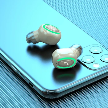 Mini Enotni Bluetooth Slušalke Brezžične Slušalke V Uho Čepkov Z Mikrofon Stereo Zvok, Glasbo, Šport Za Vse Telefonske Slušalke
