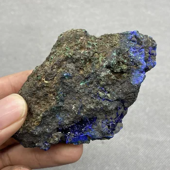 Naravni azurite mineralnih cristal espécime da província de anhui, china .