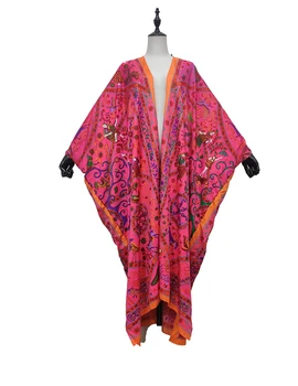 Kuvajt 2021 Winni Nove Modne Poletne Tradicionalnih Kimono Iz Svile Tam Kaftan Za Ženske, Tajska Počitnice Plaže Stranka Obleko Oblačila