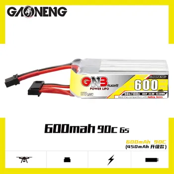 GAONENG GNB 600mAh Lipo 2S 3S 4S 6S 7.6 PROTI 11.4 V 15.2 V 22.8 V 90C XT30 Vtič Priključek Litijeva Baterija za RC FPV Dirke Brnenje Vzklikniti