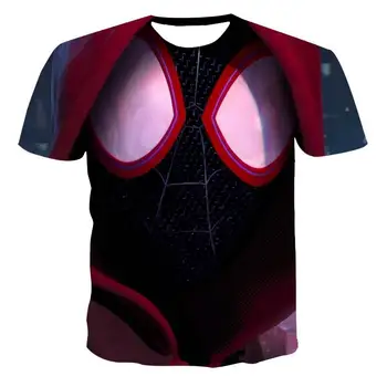 Nov Krog Vratu T-Shirt Moški 'S Visoke Kakovosti Moške In Ženske 'S T-Majica Kratek Sleeved Star Pajek 3d Tiskanje Moda Lep