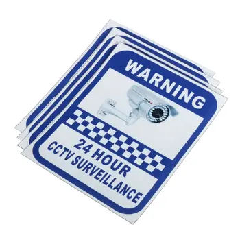 Safurance CCTV Kamere Opozorilo Nalepke Nadzor Vinilne Nalepke Video Varnosti Prijavite Home Varnost