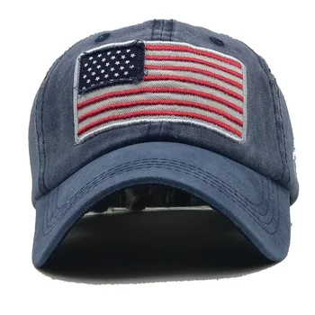 Oprati stare Ameriške zastave, baseball kapa s šcitnikom moški ženske bombaž klobuk vizir vrnitev žoge