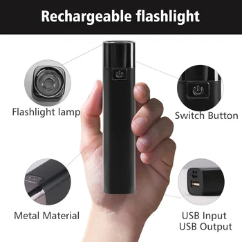 USB Polnilne COB LED Svetilka za Kampiranje Delovna Svetloba Svetilke Vgrajen Akumulator Napaja Svetilko 4 načini Razsvetljavo Mini Linternas