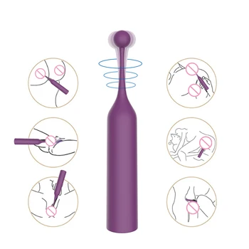 Polnilna Vibratorji G Spot Stimulator Klitorisa Sex Igrače za Ženske/Začetnike USB Charge 10 Hitrost Močne Vibracije fidget igrače