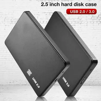 2.5 inch HDD SSD Primeru, Sata, USB 3.0 2.0 Adapter Brezplačno Gbps Polje Ograde Za WIndows Trdi Disk 2TB HDD Disk 5 OS Podporo Q7K9