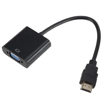 HDMI-compatibleTo Vga Adapter za Prenosni Računalnik Set Top Box Projektor Visoke Ločljivosti Signala Pretvorbo 1080p Pretvornik