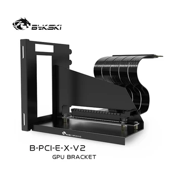 Bykski 25 cm RAČUNALNIK Grafično kartico PCI Express Priključek Kabel Obračalni Nosilec Riser Card 7 PCI-E Prožni Kabel/navpično GPU gori
