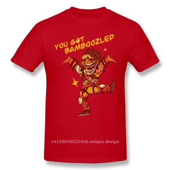 Bamboozled MirageAnime Oblačila Design APex legende Akcijske Igre Bombaž Camiseta Moški T-Shirt