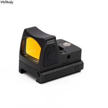 Lov Glock Optični Mikro Refleksni Red Dot Sight Področje Riflescope Nastavljiva Svetlost Airsoft Puško Področji Optika Vzdih
