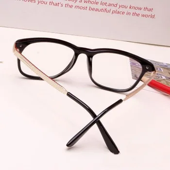 Moda za Ženske Računalnik Dekorativni Kvadratnih očala okvirji lahko z kratkovidnost stopnjo očala clear leče visoke kakovosti mens očala