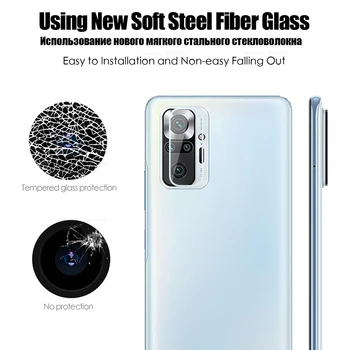 Celotno Fim Kritje Kaljeno Steklo Za Xiaomi Redmi Opomba 10 Pro Kamere Zaščitni Glas Za Redmi Note10 Pro Kritje Film M2101K6G 6.67