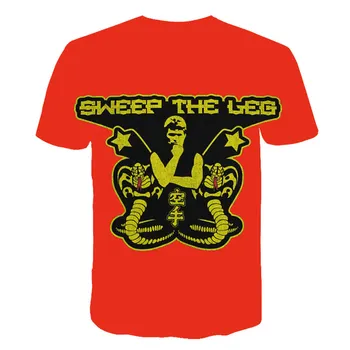 Tajski strupenjača Cobra Kai t majica Za Fante Crewneck Priložnostne Vrhovi GirlsTees Smešno Risanka T-Shirt Moda Poletno Oblačilo 2021
