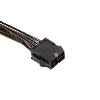 5PCS PCI-E 6-pin za Dvojno 6+2-pin (6-pin/8-pin) Moč Razdelilno Kabelsko Grafična Kartica PCIE PCI Express 6Pin Dvojni 8Pin Napajalni Kabel