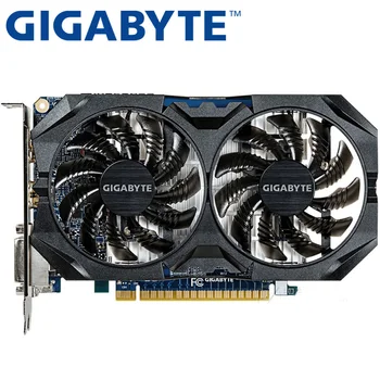 Gigabyte GT 750TI 2GB graphics card, NVIDIA GTX gt750TI 730 2 GB , GPU Namizni RAČUNALNIK grafično kartico, računalniške igre zemljevid, DVI, VGA
