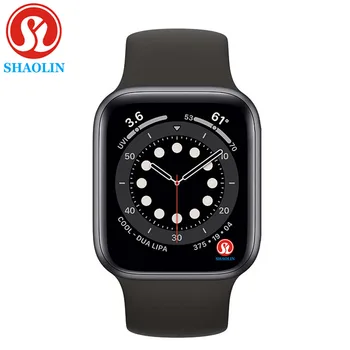 Pametno Gledati Serije 6 Primeru za Apple Smart Watch iPhone Watch Android Telefon NE Apple ura (Rdeči Gumb) Bluetooth SmartWatch