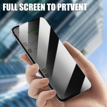 Anti-Zasebnost Kaljeno Steklo Screen Protector Film Za Realme GT Neo Q3 Q3i C25 V13 V11 C25s C15 C12 V15 V5 5G Q2i V2 Pro Q Pokrov