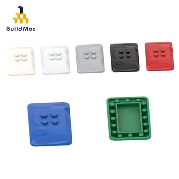 BuildMOC 98281 4x6 nemoteno zgornji pokrov ldd98281 Za Gradnjo Blokov, Deli DIY Gradnje Izobraževalnih