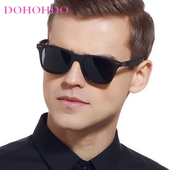 DOHOHDO Nove Klasične Polarizirana sončna Očala Moški Ženske blagovne Znamke Design Vožnje Kvadratni Okvir sončna Očala Moški Očala Gafas De Sol UV400