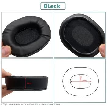 KQTFT 1 Par Zamenjava EarPads za Tronsmart Glary Alfa Gaming Slušalke Blazinice za Ušesa Slušalke Earmuff Kritje Blazine Skodelice