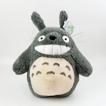 40 cm Kawaii Totoro Pliš Plišaste Igrače Anime Srčkan Plushie Lutke Mehko Blazino Baby Spremljevalec Igrače Za Otroke, Darila za Rojstni dan